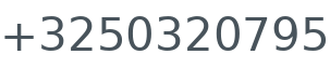 Telephone number