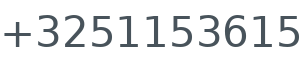 Telephone number